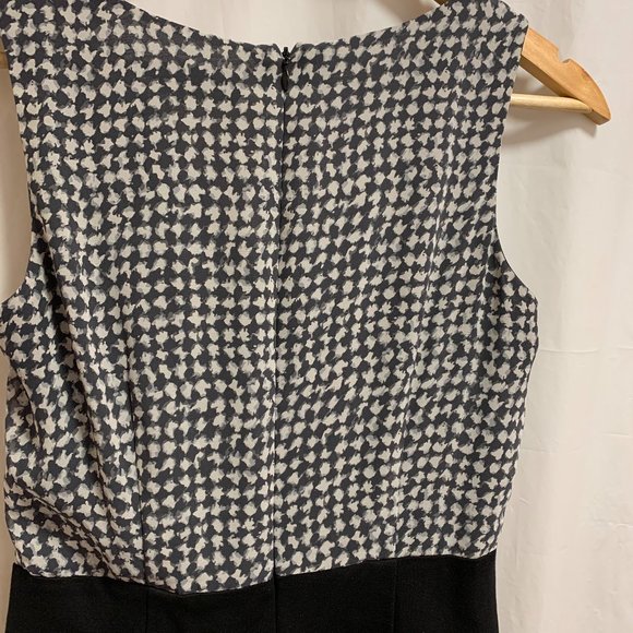 ESPRIT Sleeveless Black, White & Grey Business Dress - Picture 7 of 12